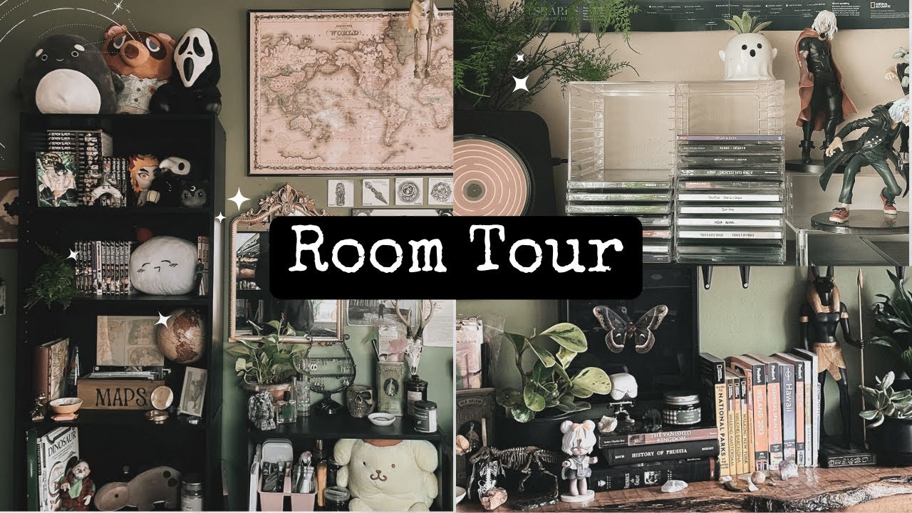 room tour 03 | green, anime, adventurecore - YouTube