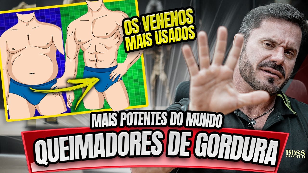 TOP 5 DROGAS QUE MAIS QUEIMAM GORDURA