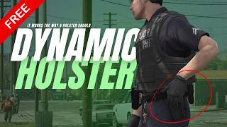 Make Your FiveM RP More Realistic! 🔫 FREE Dynamic Holster System
