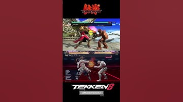 Lars 10 Hit Combo - Tekken 6 Vs Tekken 8 #shorts #tekken