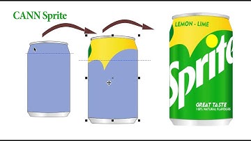 Cann Sprite Design / Techniques in Corel Draw / Learn Corel Draw Tricks / Packaging Design