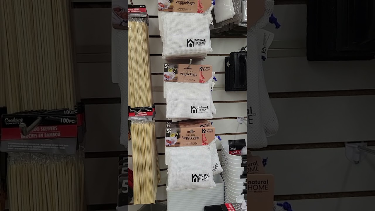 Natural Home Reusable Veggie Bags @ DollarTree ($1.25)