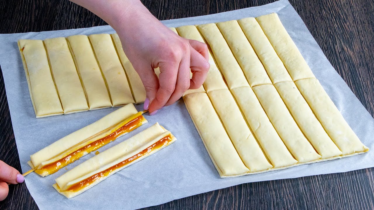 Astuce à retenir ! Un dessert à la pâte feuilletée et  confiture de pomme par jour !