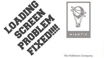 Pokemon Go - Loading Screen Problem FIXED!! (Niantic logo Screen)