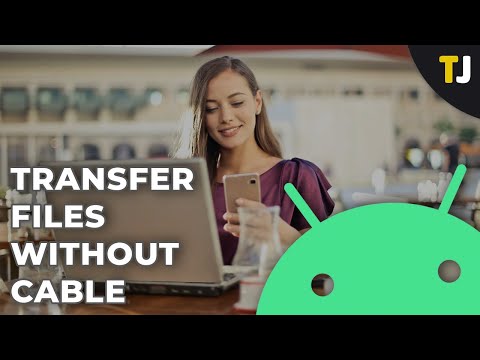 Is there a way to wirelessly transfer files?