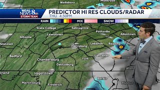 Cold front brings few showers, storms