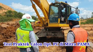 Apa saja yg di test, jika ingin LULUS menjadi operator Excavator di tambang Batubara...