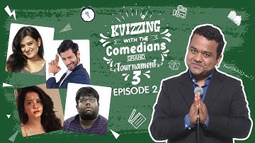 KVizzing With The Comedians Third Edition || QF 2 feat. Kanan, Kaneez, Shantanu & Sulagna