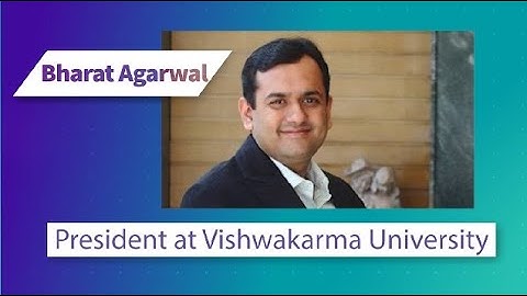 Placements at Vishwakarma University | President, Bharat Agarwal