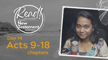 Day 14 | Read with me 2025 | New Testament in 30 days | #readwithme