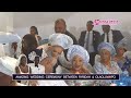 SHADE OKOYA & HUBBY LOVE UP @ THE WEDDING CEREMONY of Late Senator Demola Serikis Daughter