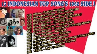 #TembangKenangan#A10#13 INDONESIAN TOP SONG'S 1960 SIDE J (Original Song's)