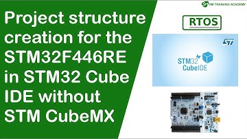 Projectstructuurcreatie in STM32 Cube IDE voor stm32f4-serie microcontroller 2025