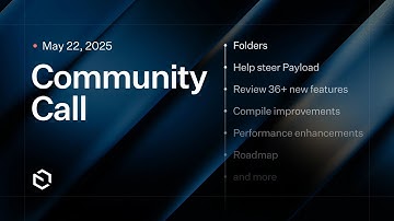 Product update: Folders demo, compile time improvements, and a lot more