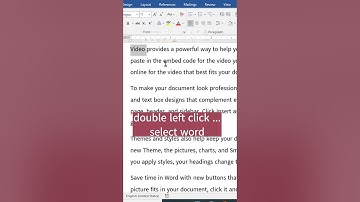 Double click, triple click #youtubeshorts #tawthartech #fyp #fypシ #foryou #microsoftword #viral #1m