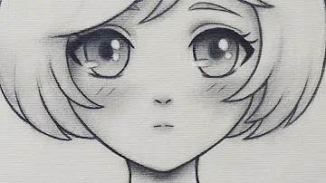 رسم انمي بنات