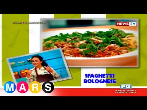 Mars Masarap: Spaghetti Bolognese by Donita Rose