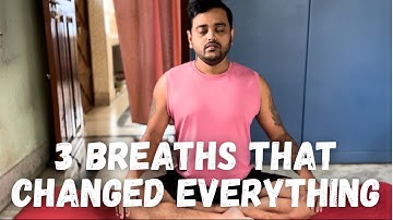 3 Breaths to Start Shambhavi Mahamudra | Inner Engineering #innerengineering #sadhguru