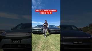 BYD SEALION 8 VS TESLA MODEL Y L 🤯