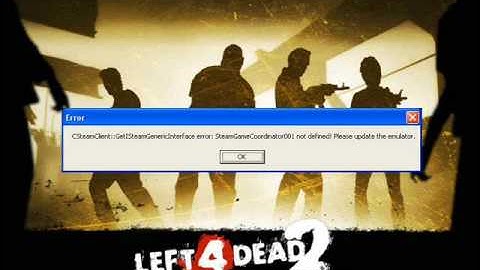 Left 4 Dead 2 Error  Check it Out!!