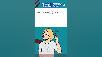 SAP ABAP Interview Question Series | Video No. 8 #shorts #sap #sapinterview #abap #sapabap