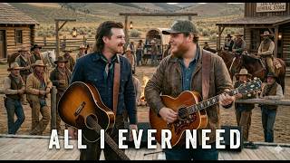 Morgan Wallen Ft Luke Combs - All I Ever Needed (Lyric Video)