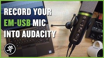 How to Connect A USB Microphone With Audacity