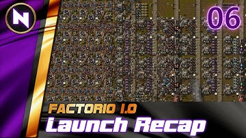 Factorio Launch Recap #6 SCIENCE IN THE WILD | Livestream Footage