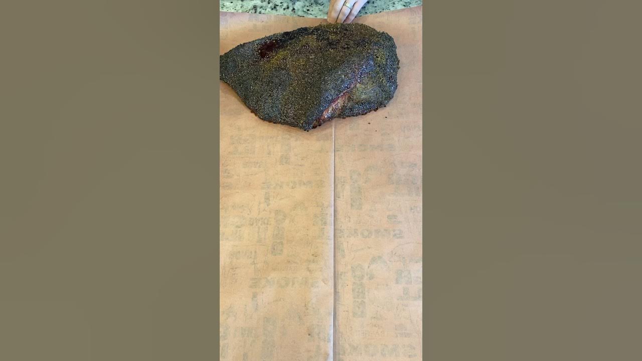 Pink Butcher Paper Brisket YouTube