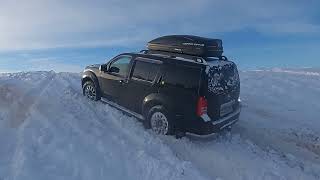 Off-Road Снежные горки #NissanPathfinder Nissan #Patroly61 2.8 #RENAULTDUSTER #offroad #4x4