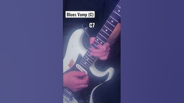 Easy Blues guitar jam track 🎸