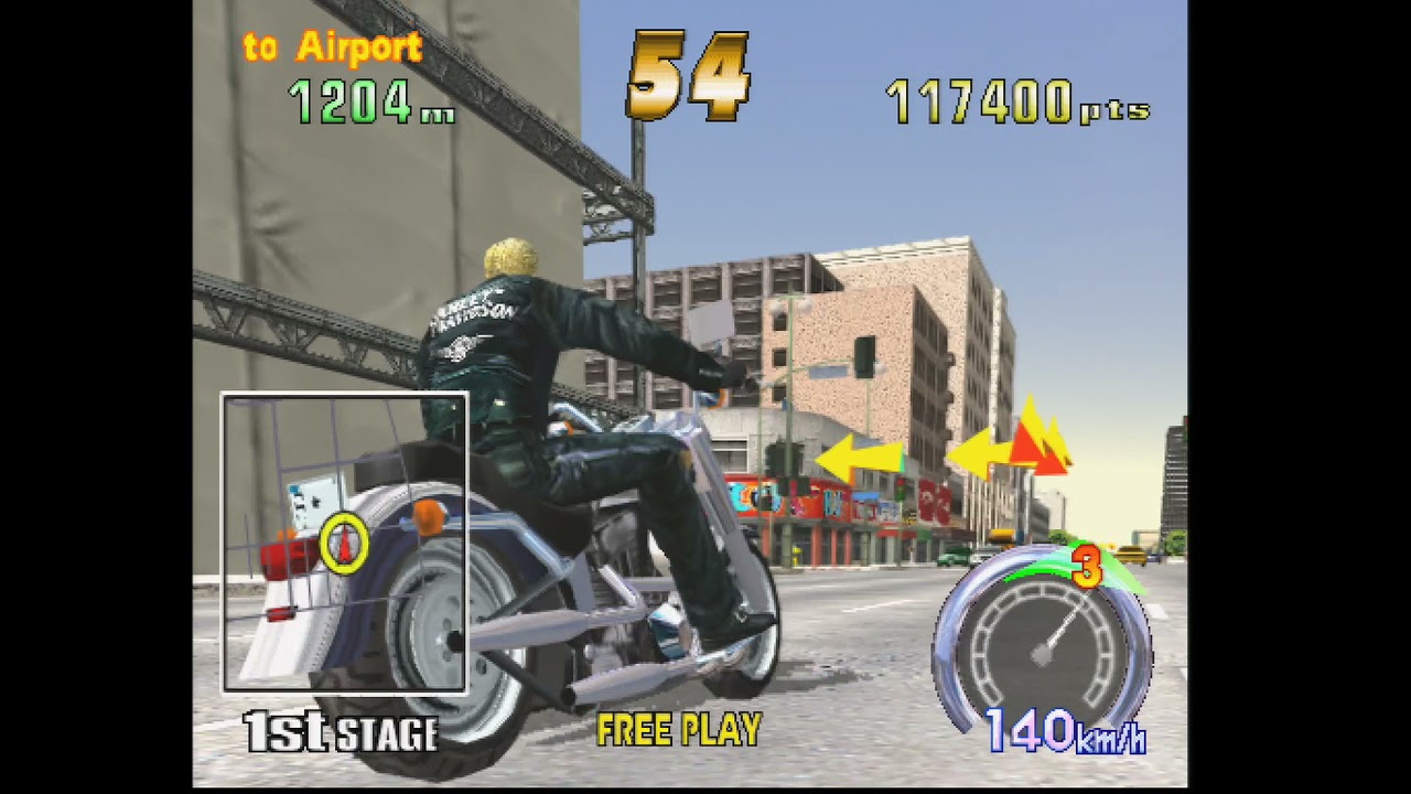SEGA ハーレー・ダビッドソン&L.A.ライダーズ 1998年 / Harley 