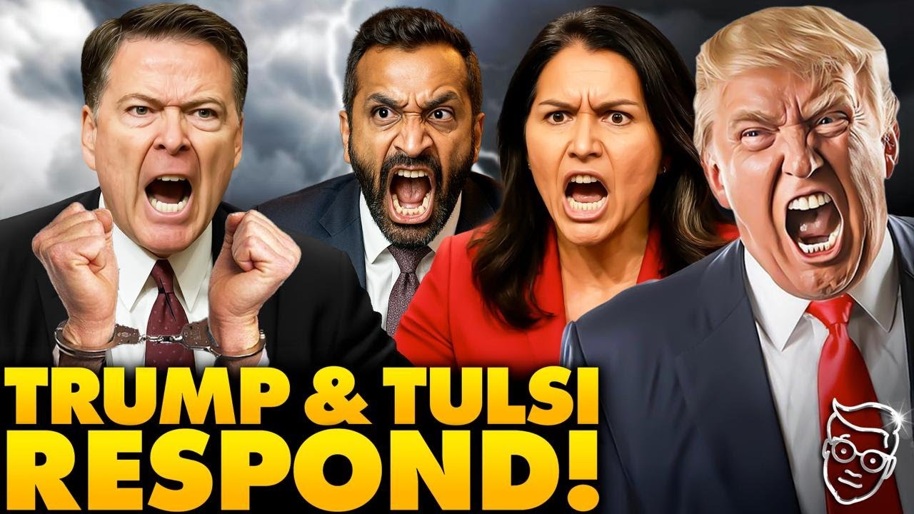 🚨Trump Goes BALLISTIC On James Comey After Assassination Threat | Tulsi Promises JAIL: ‘Lock Him Up’
