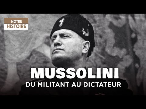 Benito Mussolini, le dictateur fasciste jadis militant socialiste -