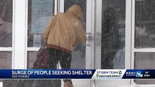 Central Iowa Shelter and Services seeing surge amidst winter weather