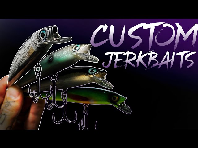 Making Custom Jerkbaits to Fish with and Sell 