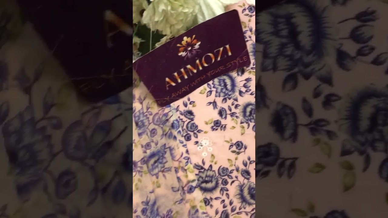 Maria B Lawn Suit - Open Fabric Review | Luxury Summer Collection 2025