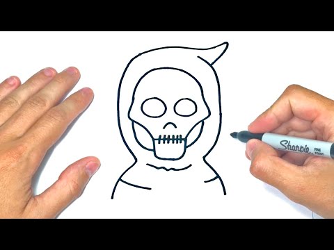 Como dibujar a La Muerte - thptnganamst.edu.vn