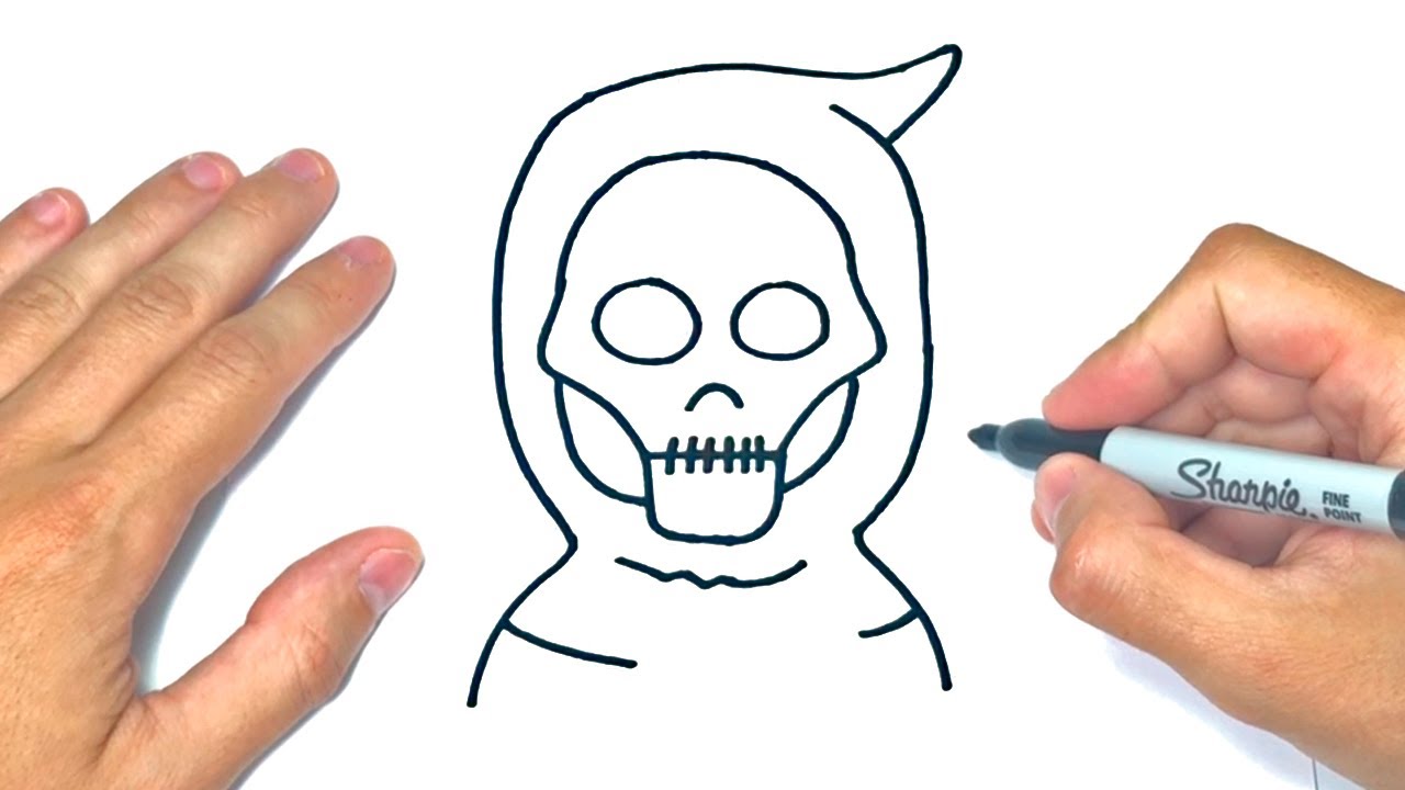 Como dibujar a La Muerte - thptnganamst.edu.vn