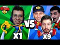 EKİPLE 1 MORTİS VS 9 DYNAMİKE !! BRAWL STARS