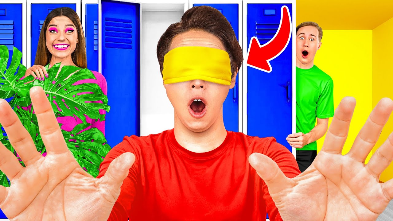 Ακραία Κρυφτού και με Δεμένα Μάτια Challenge | Τρελός Challenge