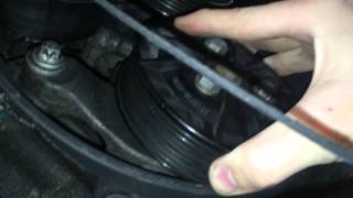 BMW 135i/335i N54 - Serpentine Belt Problems, Loose Power Steering Pump
