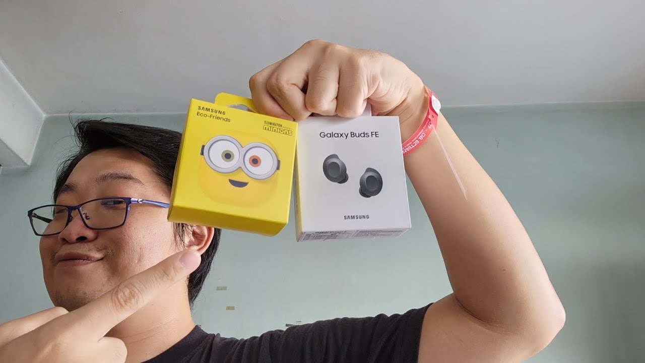 Samsung Galaxy Buds FE and Minions Bob Eco-Friends Cover Unboxing and Quick Impression in Malaysia