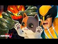 FORTNITE KIT WOLVERINE EPIC VICTORY in HALLOWEEN - Fortnite Short Film