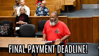 Tenant Says “I'm Working” — Judge Gives One FINAL Deadline Before Eviction | Final Court Order
