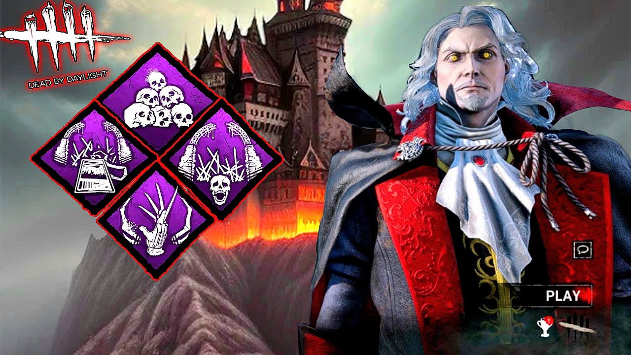 Dead By Daylight - No one escapes the Dark Lord (Perks only for gate) Bully Squad VS Dracula - 4K