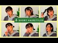 QUICK HAIRSTYLES FOR SHORT HAIR!!