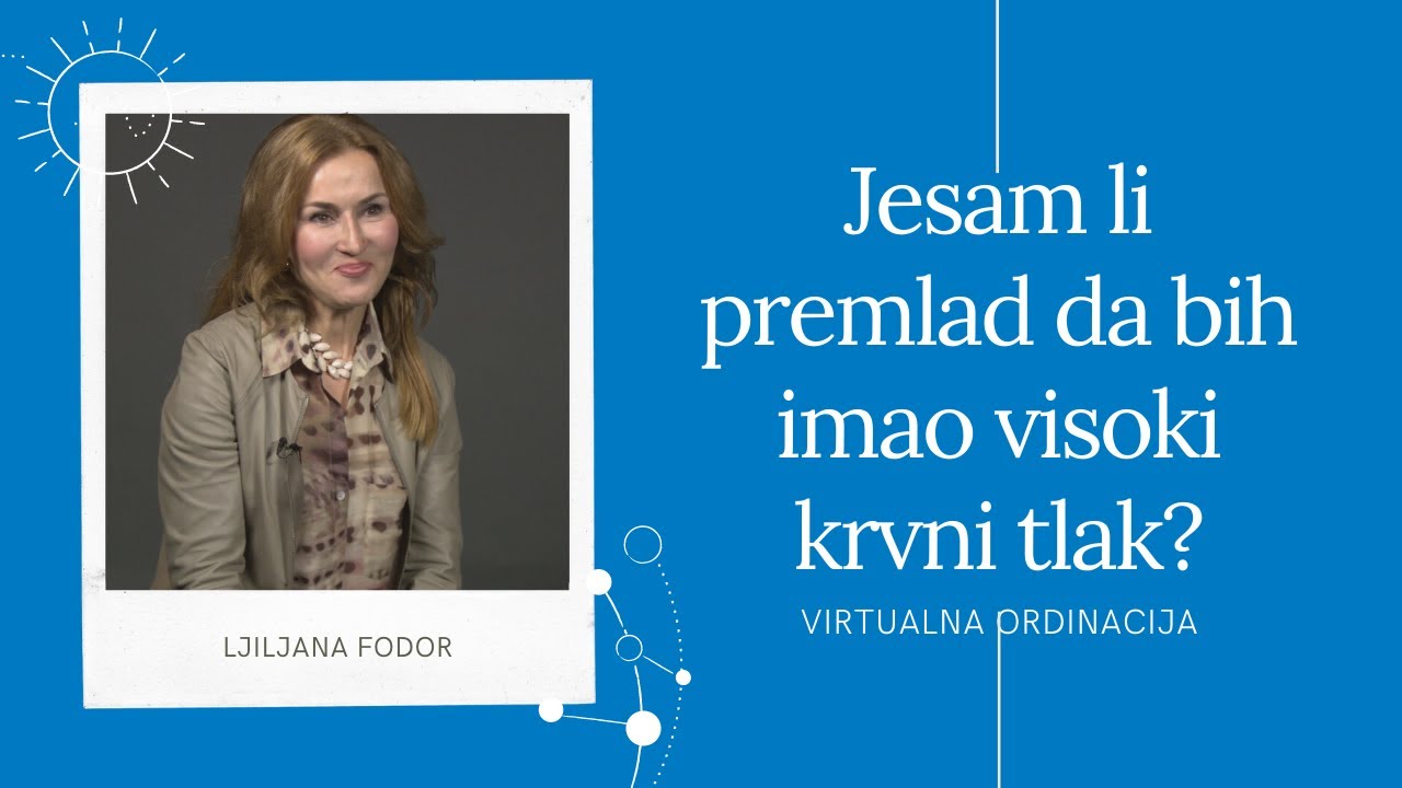 Jesam li premlad da bih imao visoki krvni tlak?