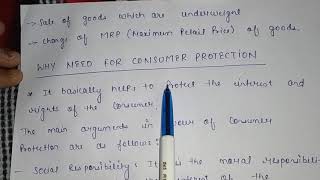 Consumer Protection Act ||Meaning of Consumer & Need of Consumer Protection(Class-1)
