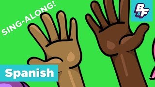 Goodbye In Spanish Sing-Along Song | BASHO & FRIENDS 4k Learning Songs | Hasta mañana